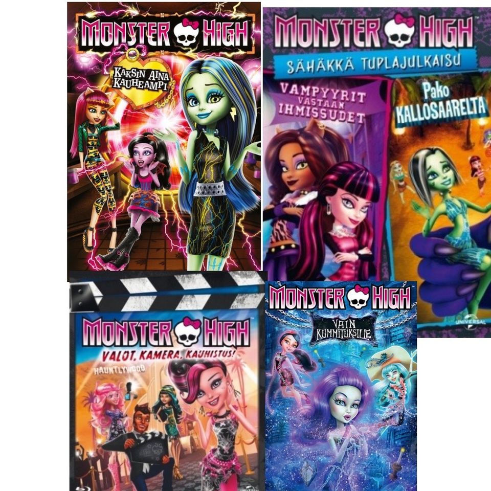 Ostetaan Monster High Elokuvia