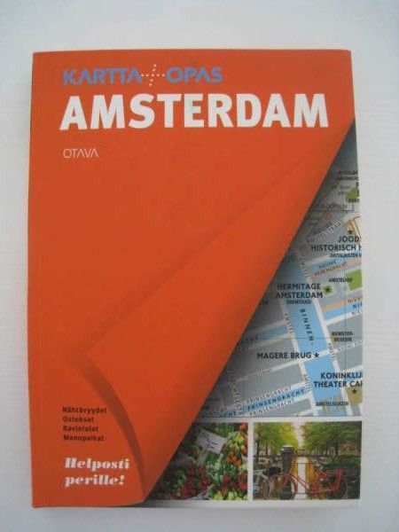 Amsterdam  Kartta + Opas Suomenkielinen