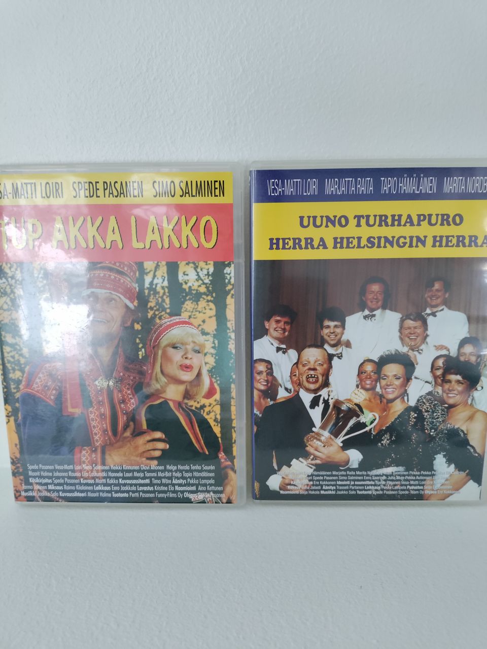 Tupakkalakko ja Herra Helsingin herra, 2 DVD elokuvaa