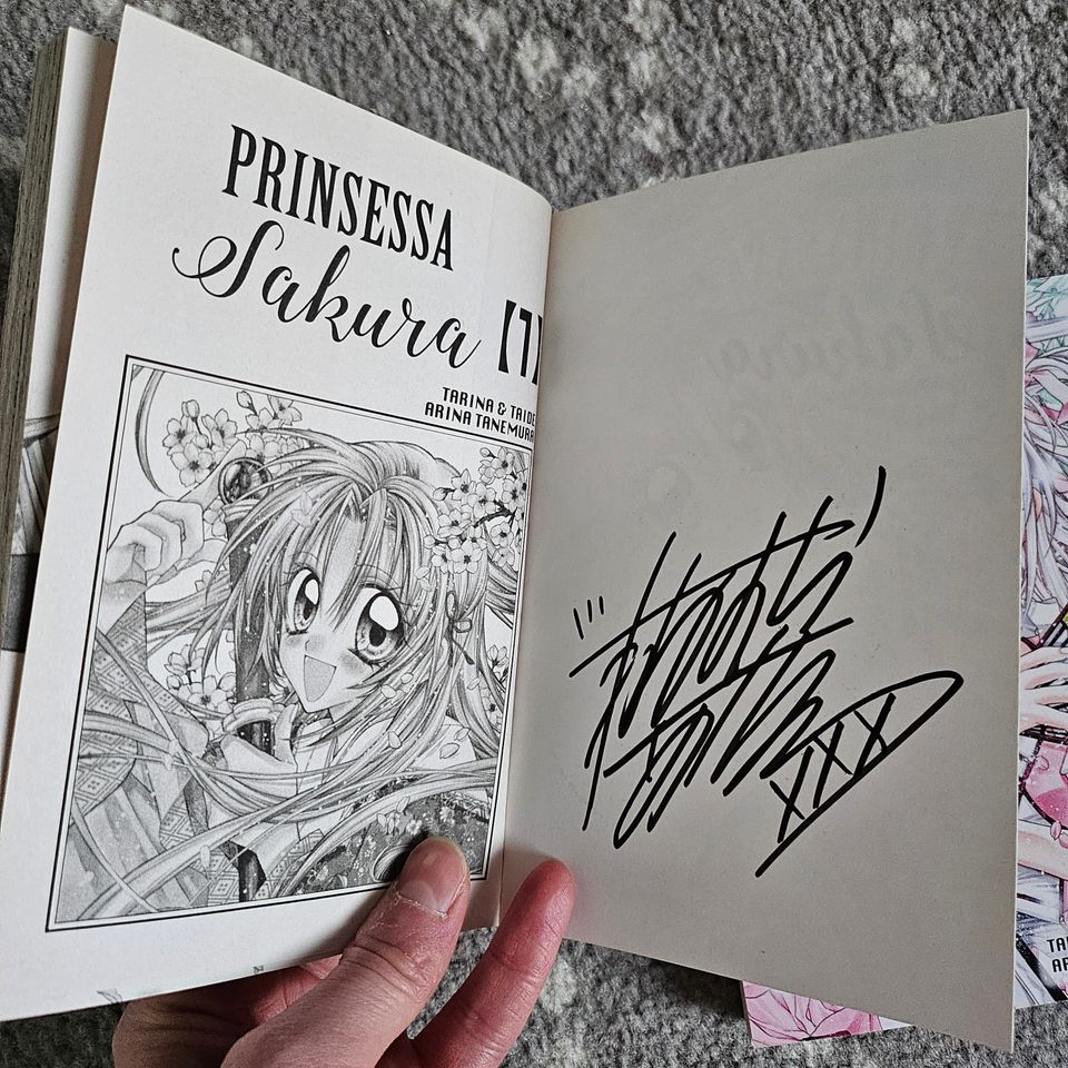 Prinsessa Sakura manga 1-2 Arina Tanemuran nimmarilla