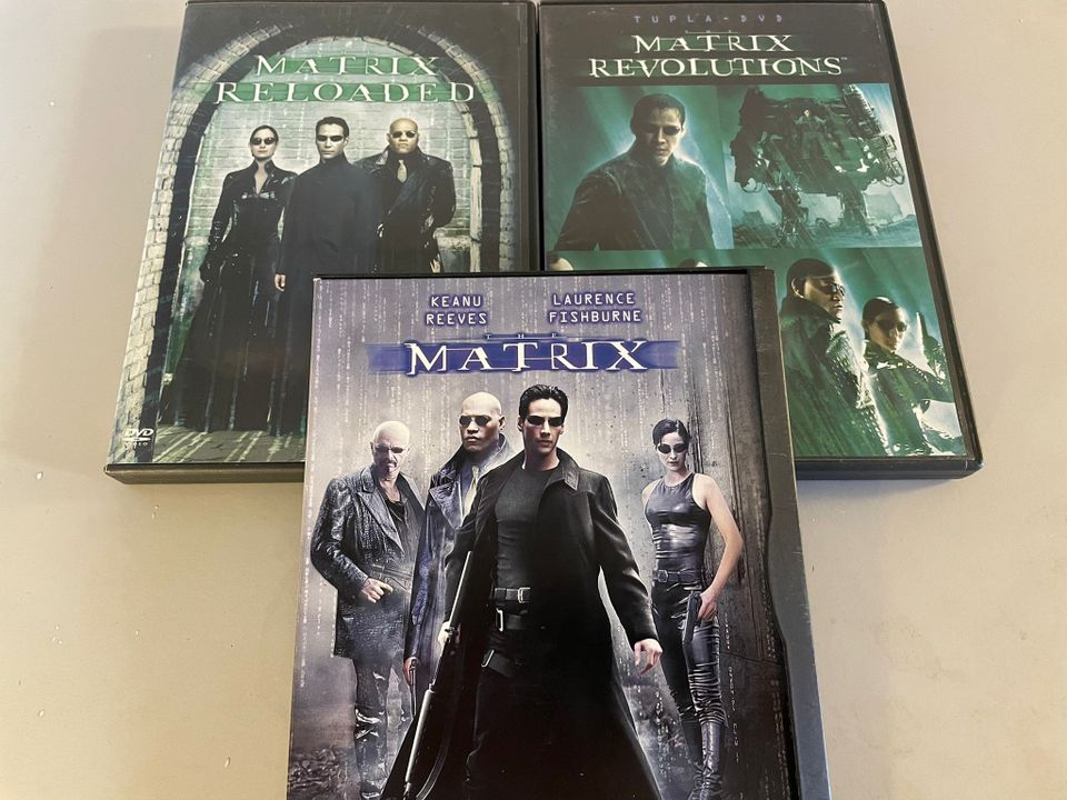 Matrix  DVD 3 kpl