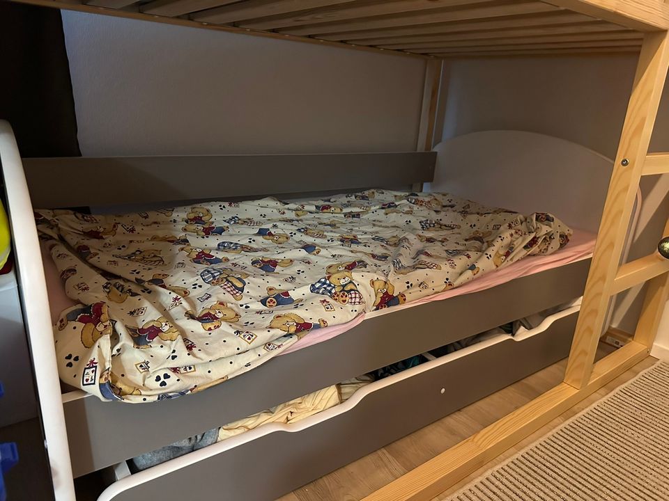 Lasten uudenveroinen sänky + alalaatikko