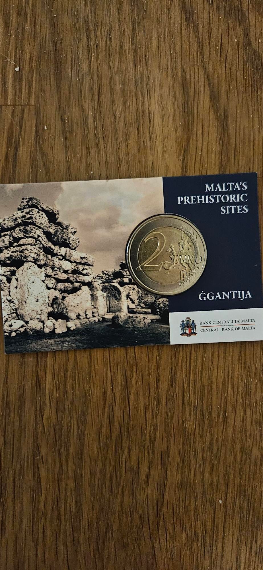 Malta 2e coincard Ggantija 2016