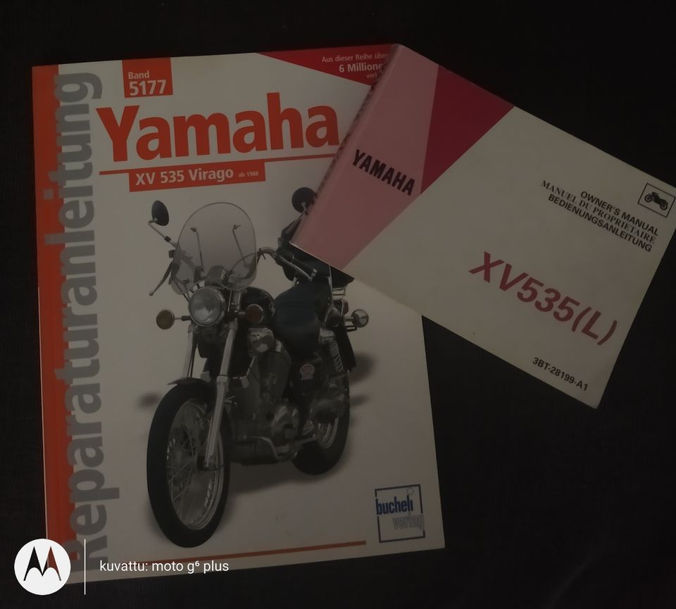 Yamaha 535 virago omistajan opas sekä korjaus opas