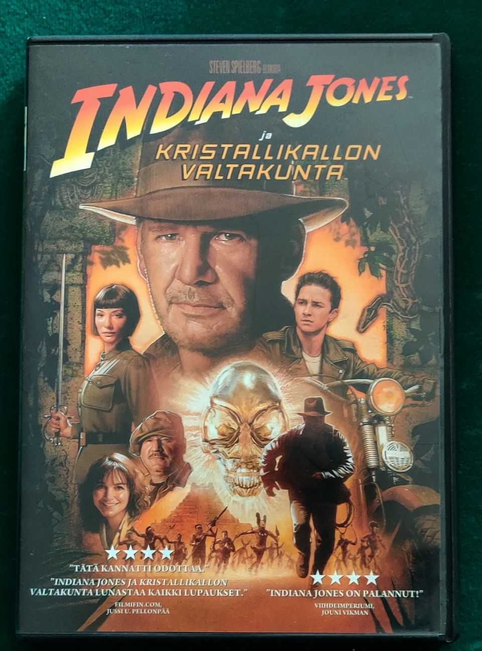 Indiana Jones ja Kristallikallon valtakunta DVD