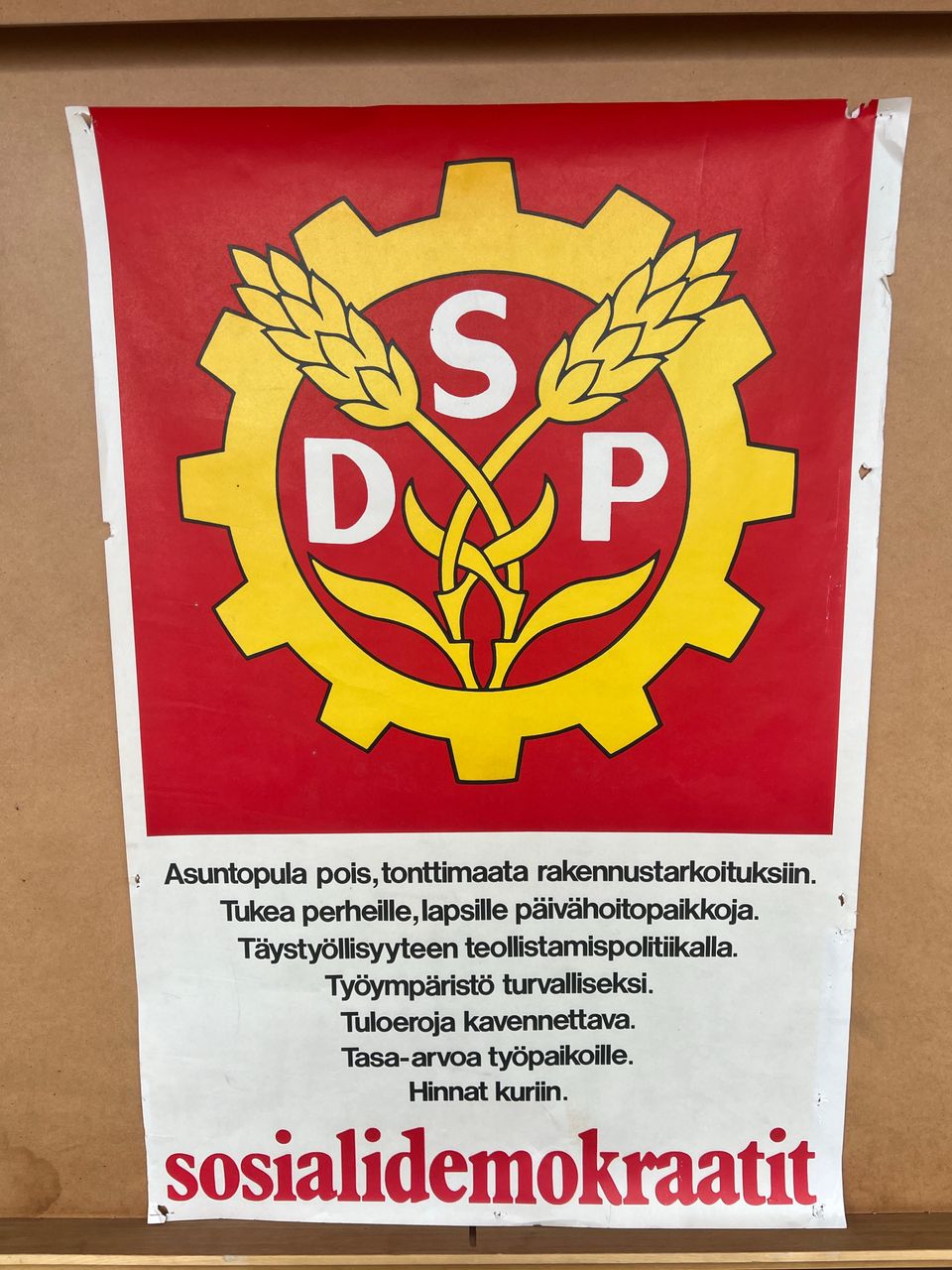 SDP juliste