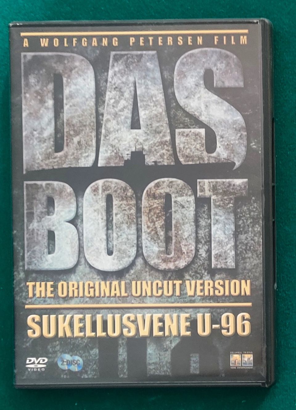 DAS BOOT Sukkellusvene U-96 tupla-DVD