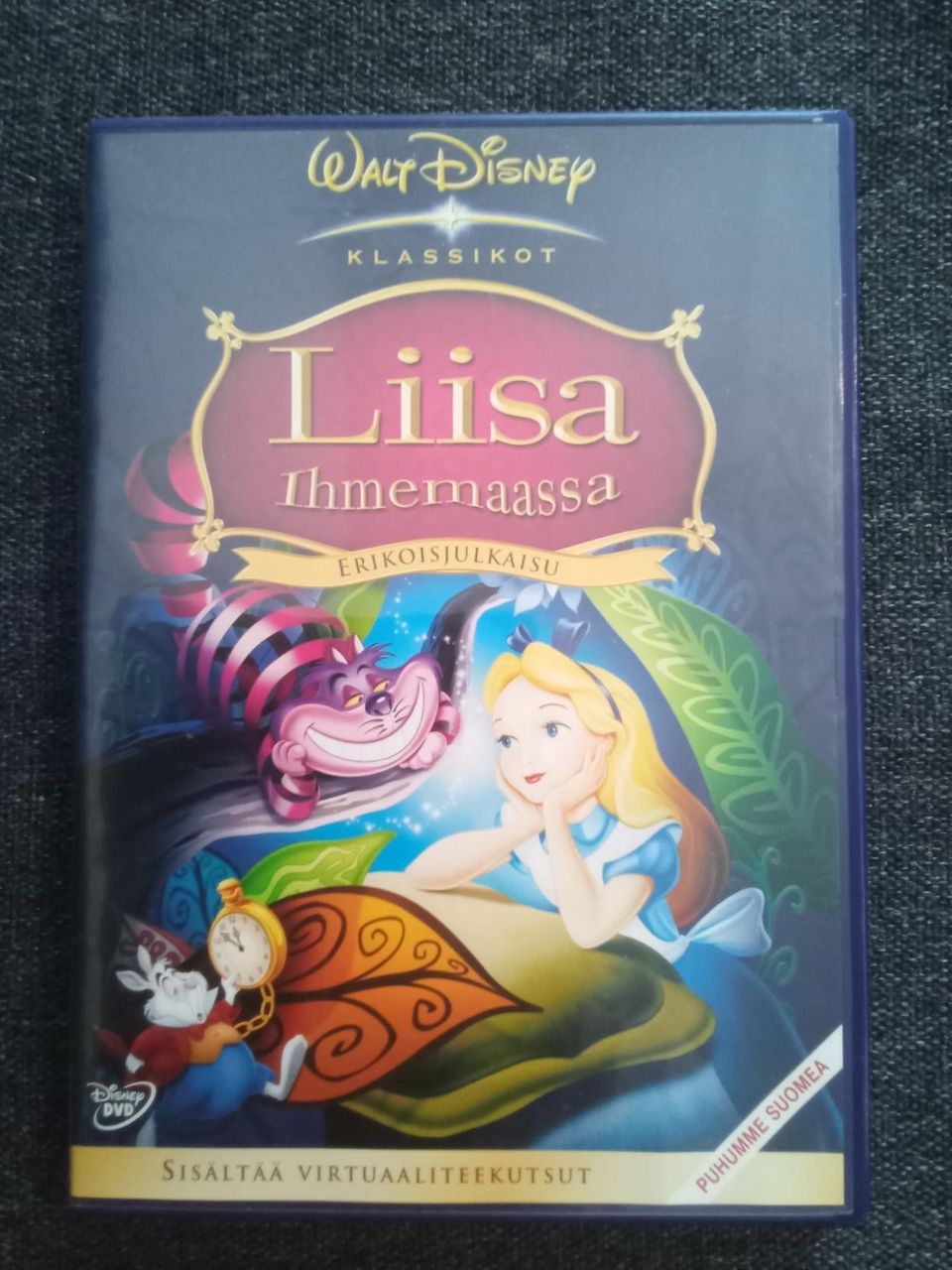 Walt Disney klassikot Liisa ihmemaassa dvd