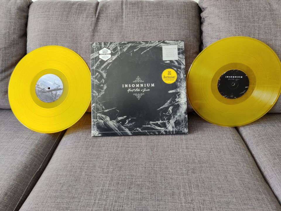 Insomnium - Heart Like a Grave 2 × LP, Yellow Sun Transparent