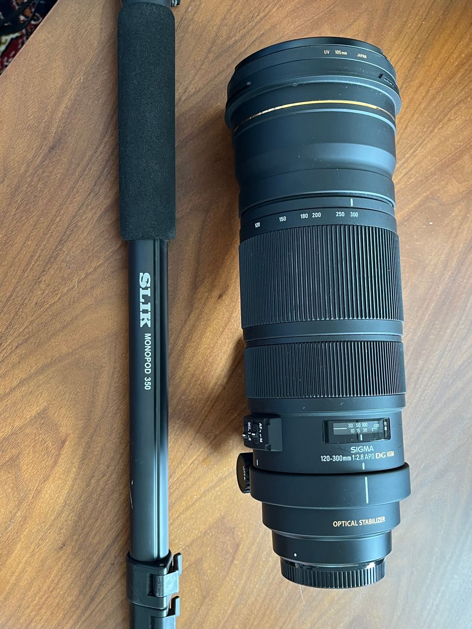Sigma 120-300mm f/2.8 S DG OS HSM lens, Canon