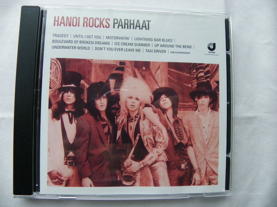 Hanoi Rocks –Parhaat CD- levy