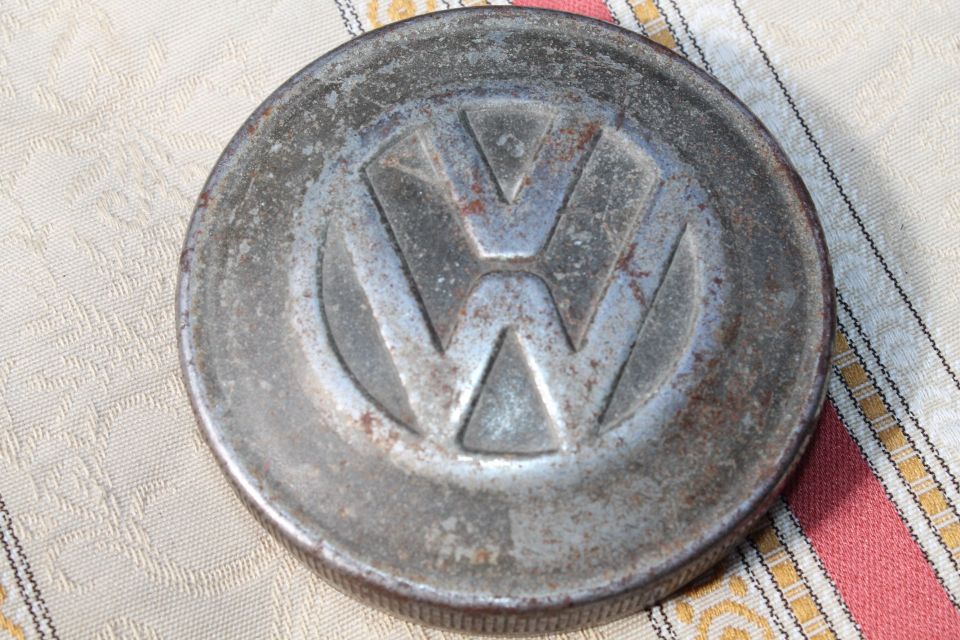 60-luku peltinen bensatankki korkki Volkswagen Transporter , Kupla yms