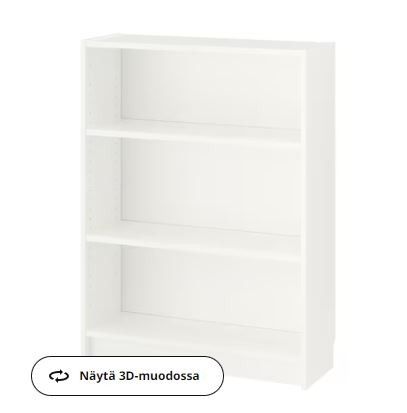 Ikean Billy-hylly - Korkeus 106 cm
