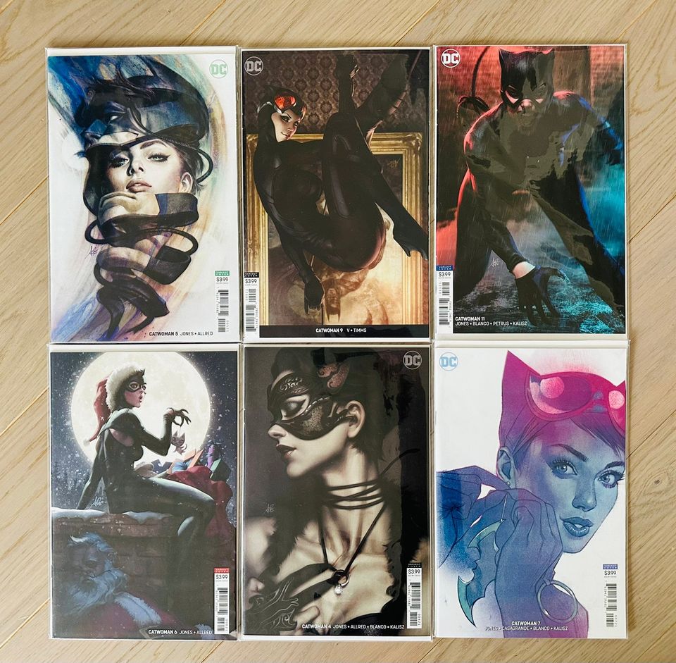 Catwoman (variant), DC, sarjakuvalehtiä