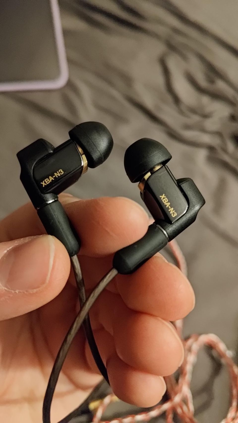 Sony Xba-N3AP iem kuulokkeet + lisäjohto maksusta