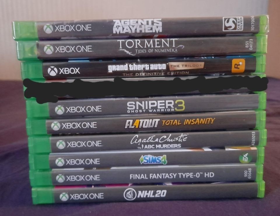 Xbox one pelejä pakettina