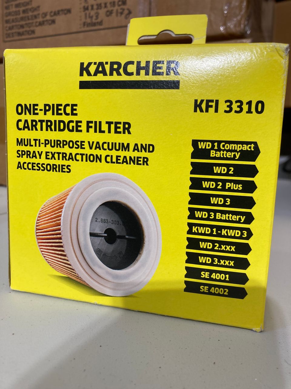 Kärcher KFI3310 suodatin