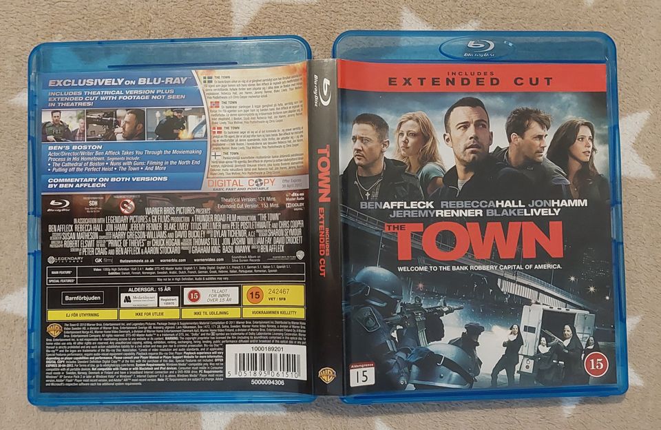 The Town Extended cut bluray