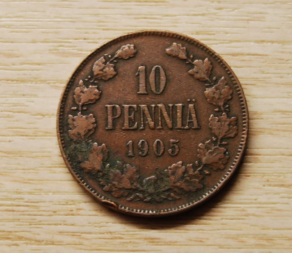 10 penniä 1905, Nikolai II