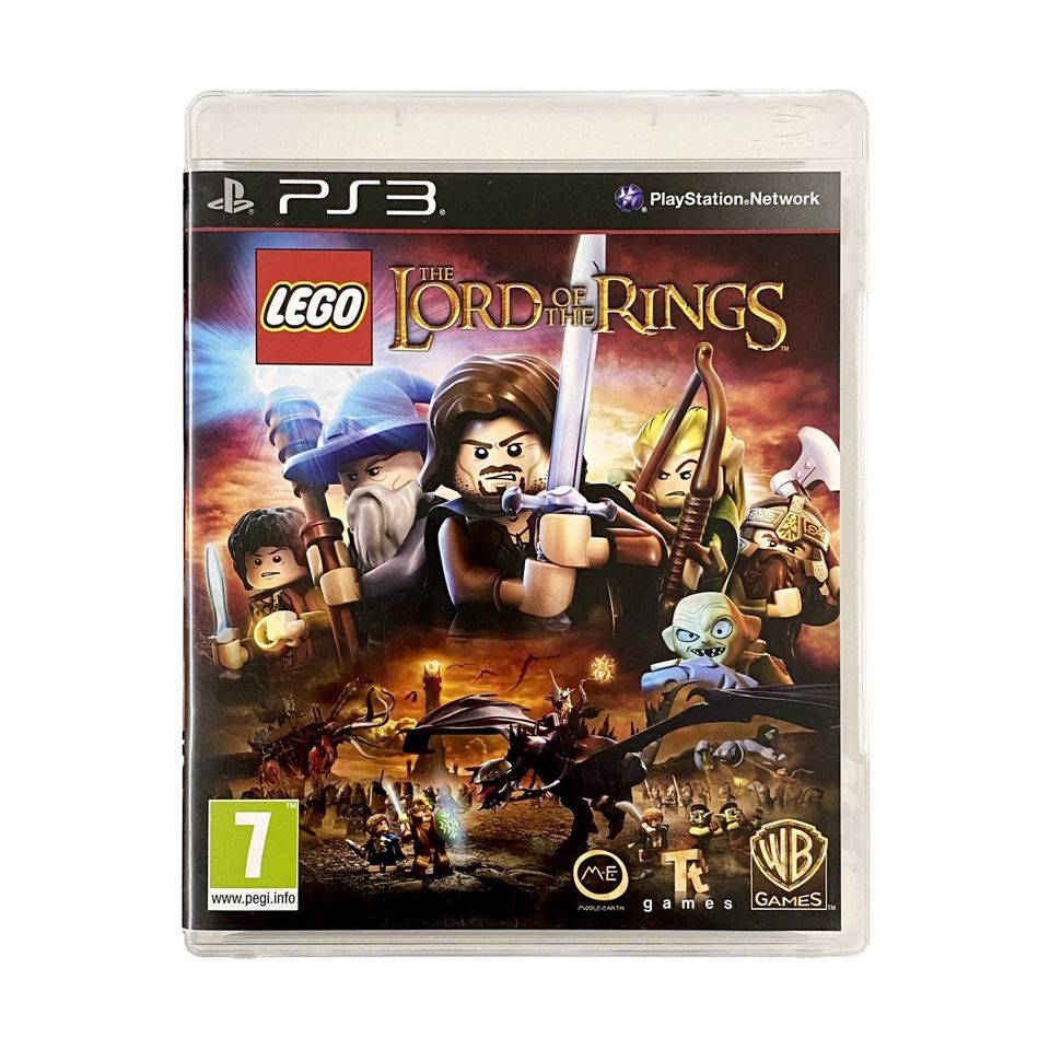Lego - Lord Of The Rings - PS3 (+muita pelejä)