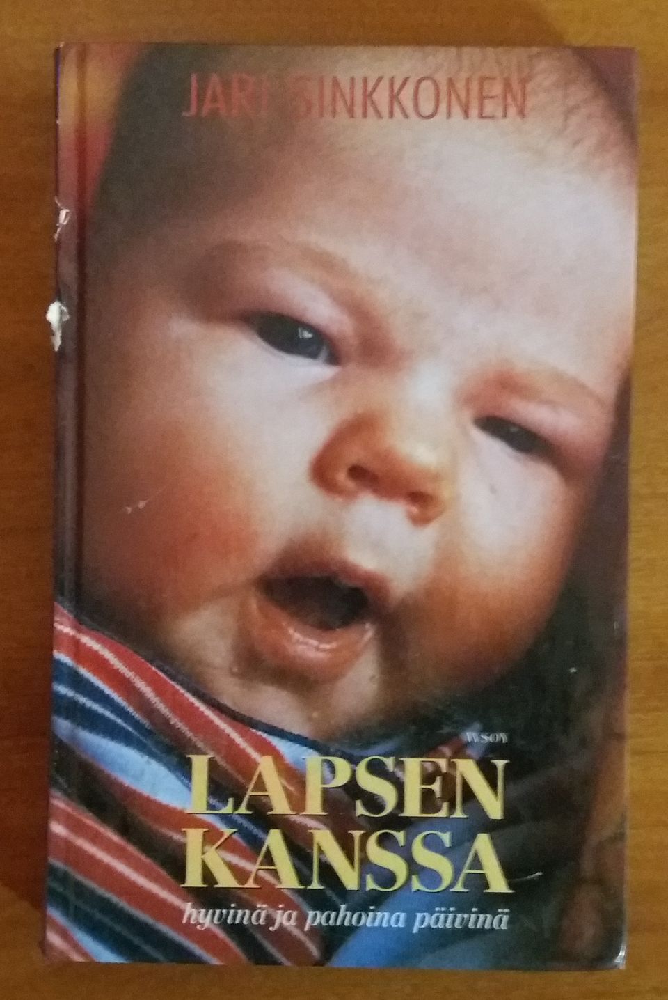 Jari Sinkkonen LAPSEN KANSSA hyvinä ja pahoina päivinä Wsoy 1995