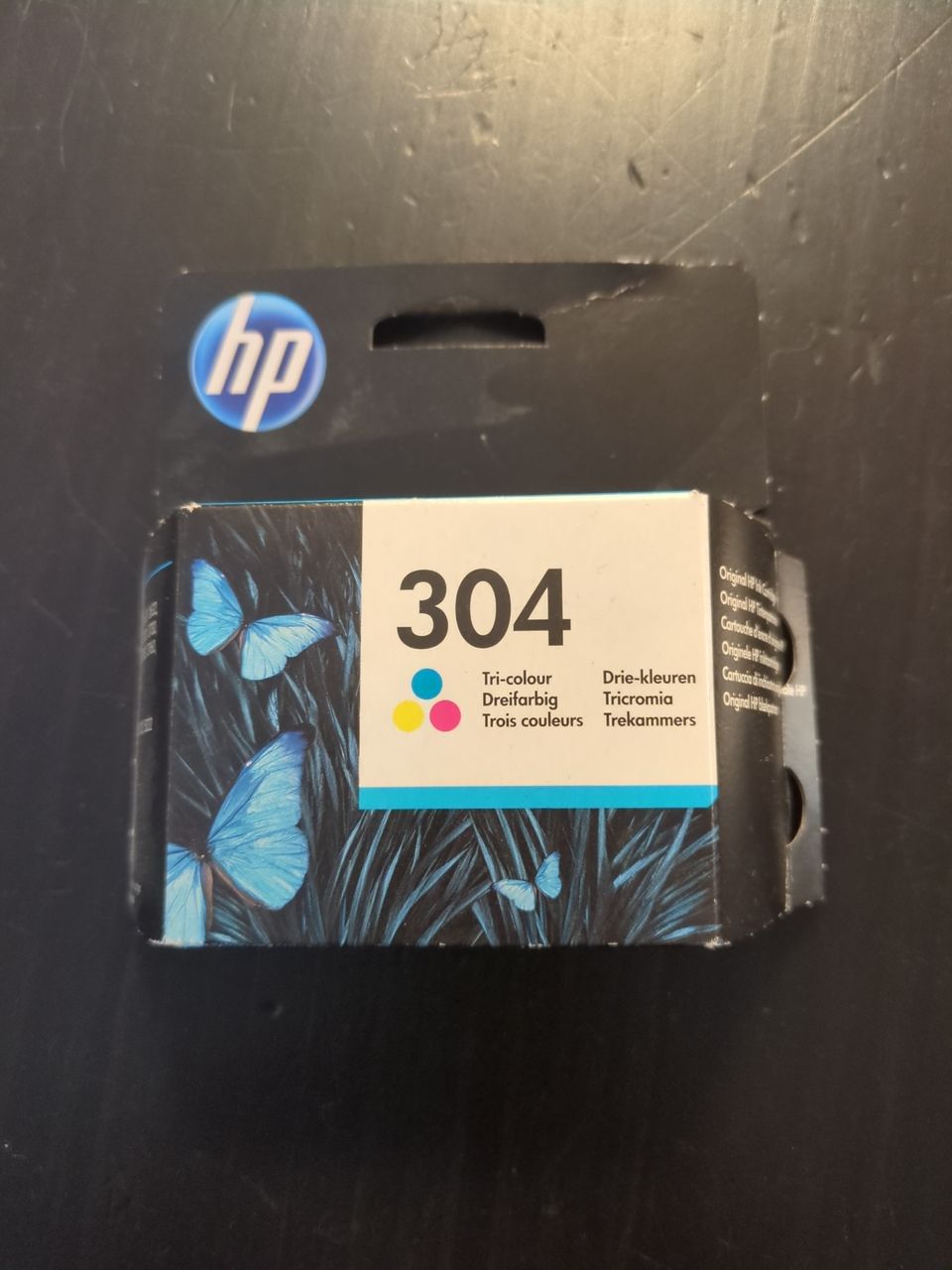 HP 304 tri-color mustekasetti