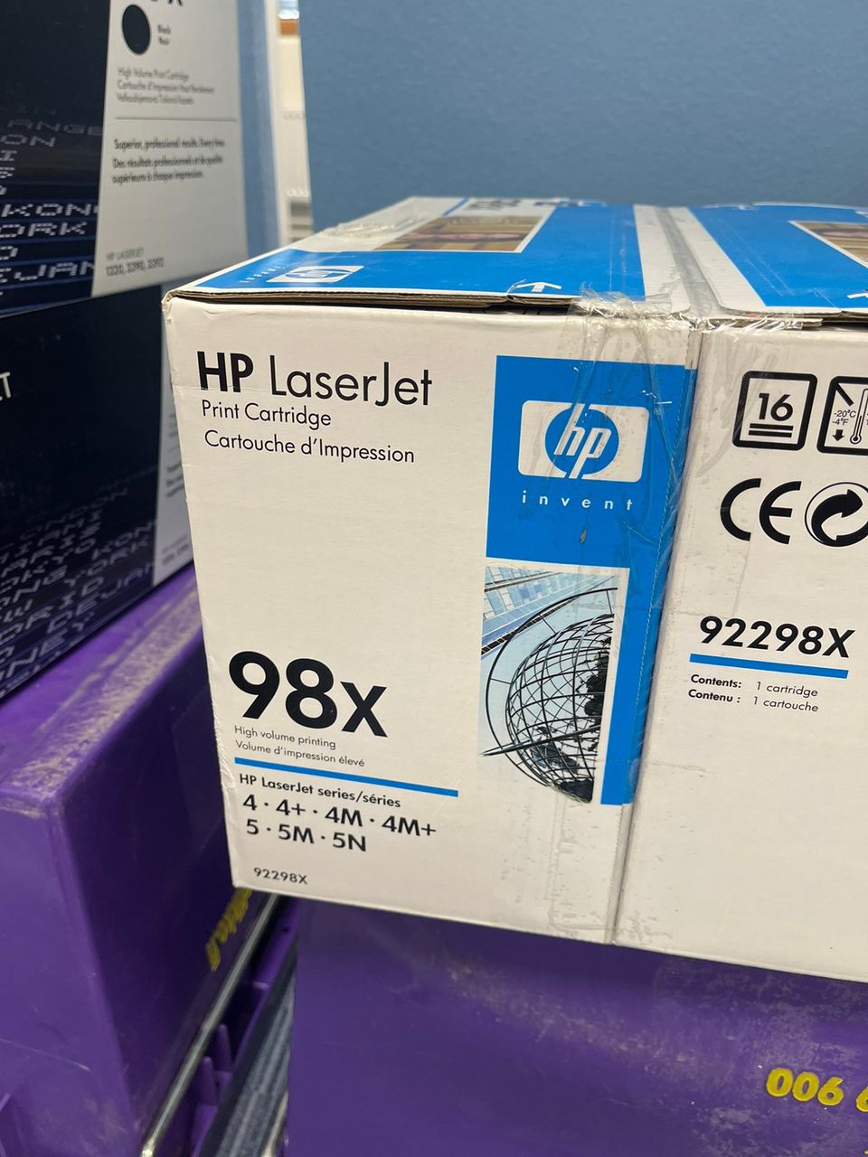 Hp laserjet 98x