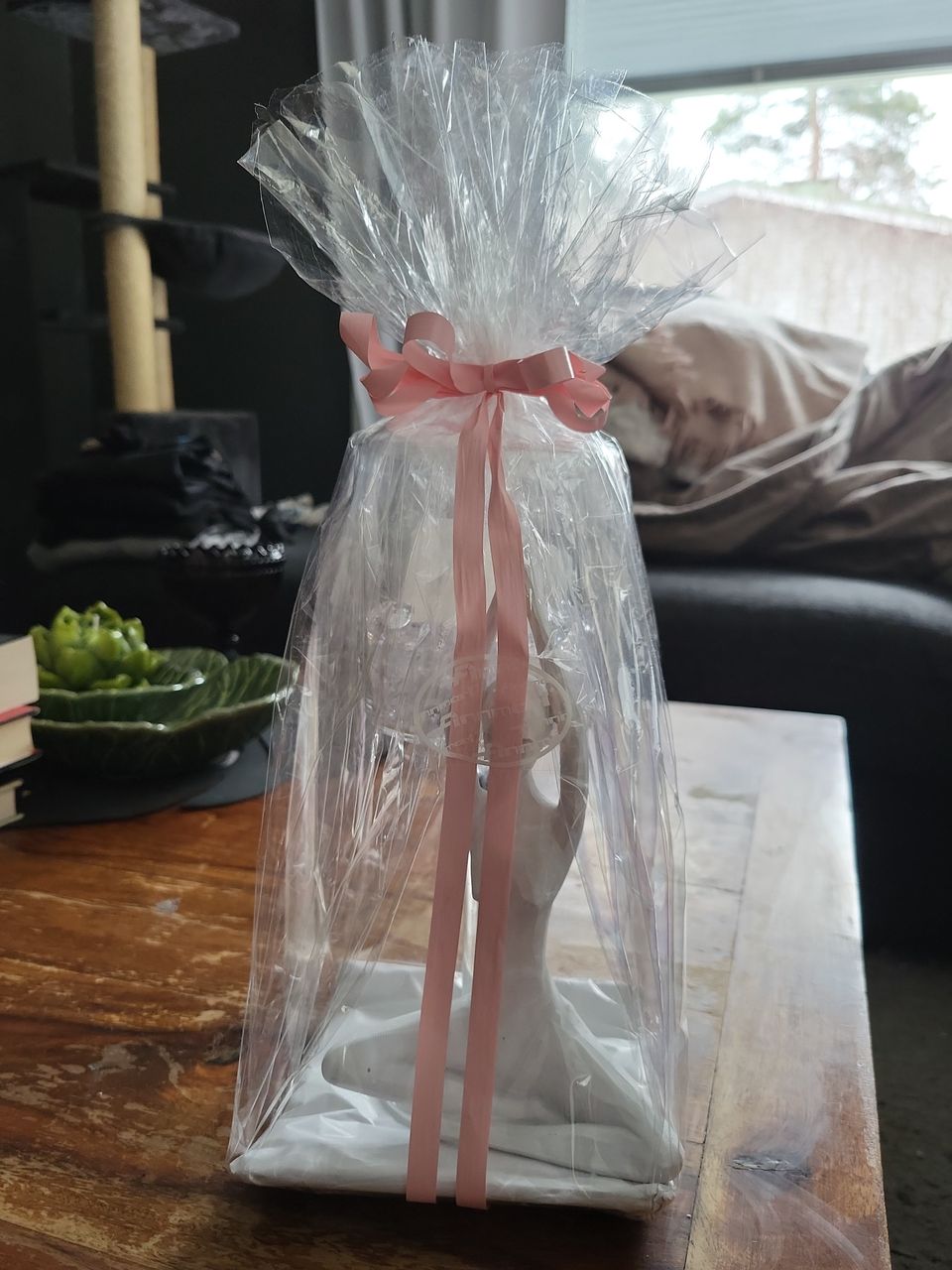 Finnmari kynttilänjalka lahjapaketissa