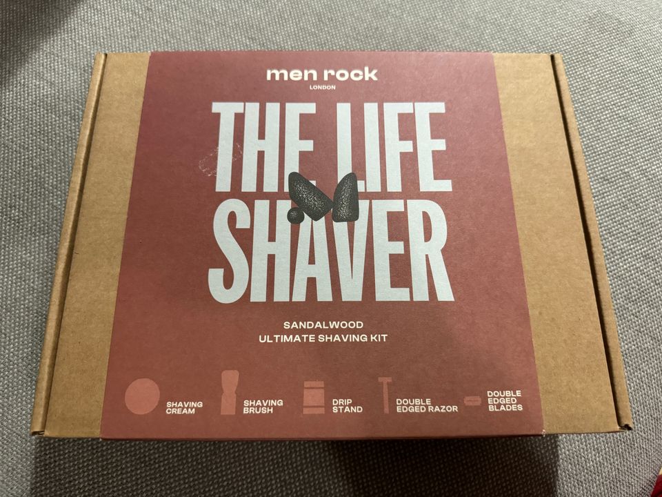 Men Rock The Life Shaver Sandalwood Ultimate Shaving Kit