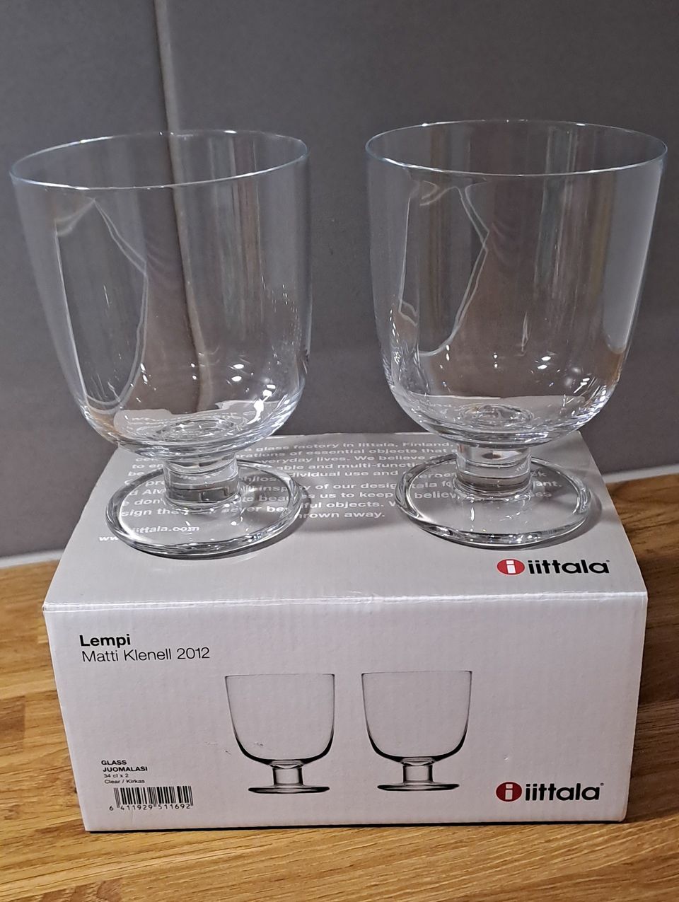 Iittala juomalasi Lempi 34cl 2kpl