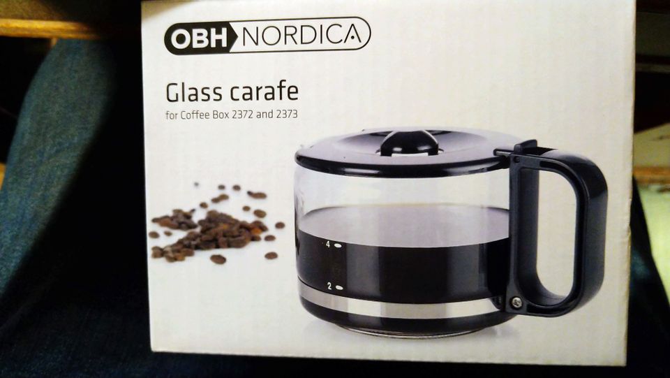 OBH Nordica kahvikannu keittimiin 2372 ja 2373