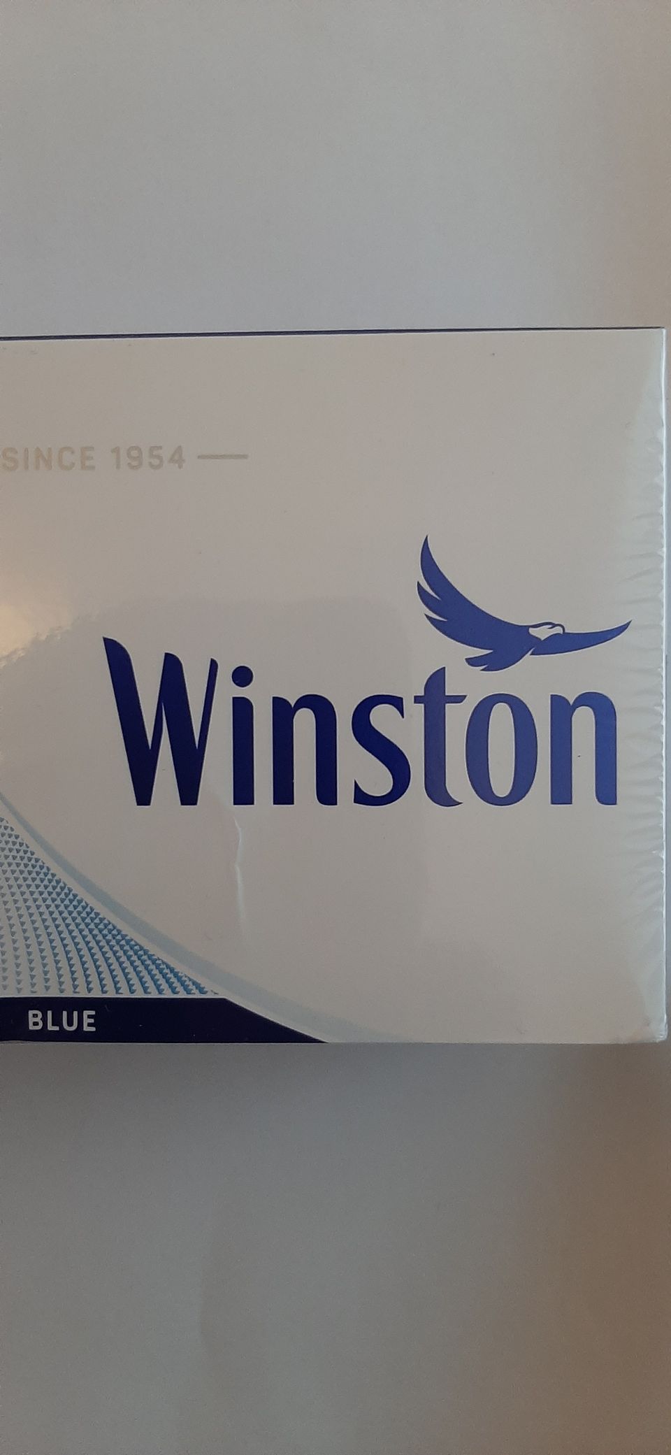 Winston blue kartonki