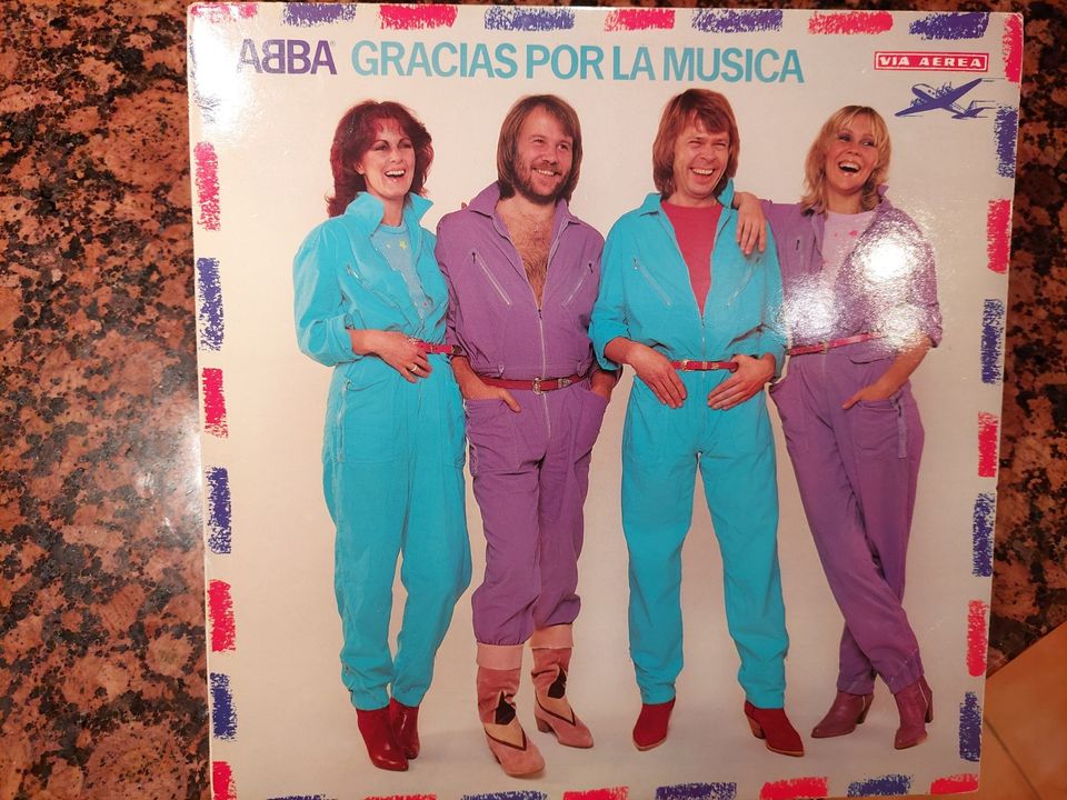 ABBA Gracias por la musica LP 1980