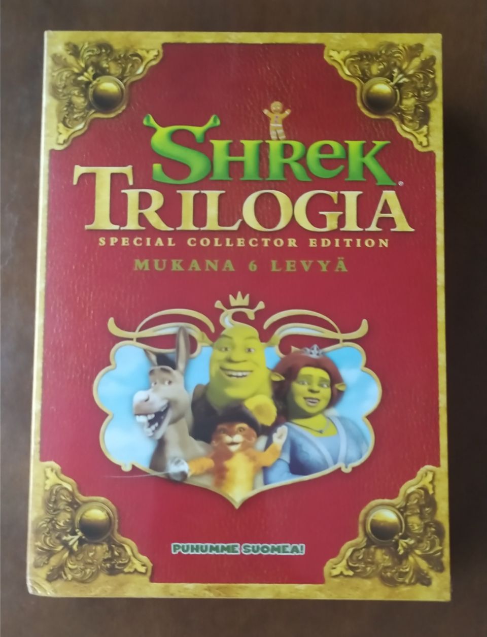 Shrek Trilogia Special Collector Edition DVD (UUSI)