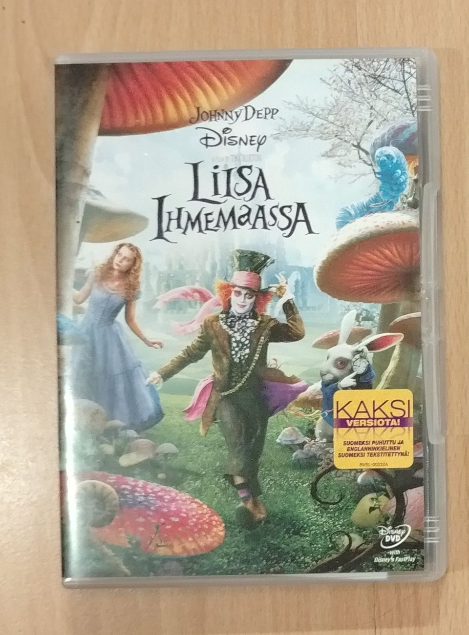 Liisa ihmemaassa DVD