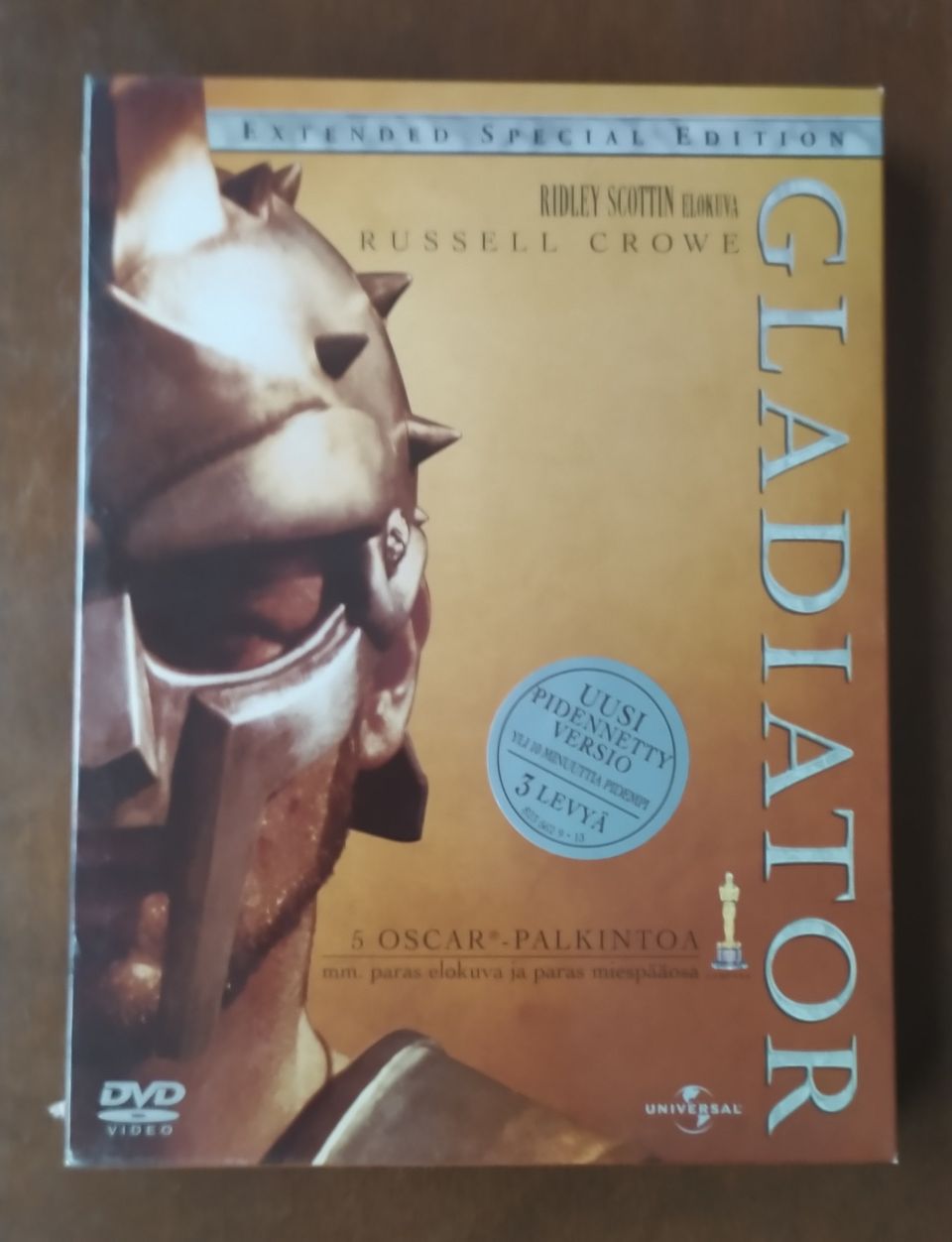 Gladiator Extended Special Edition DVD (UUSI)