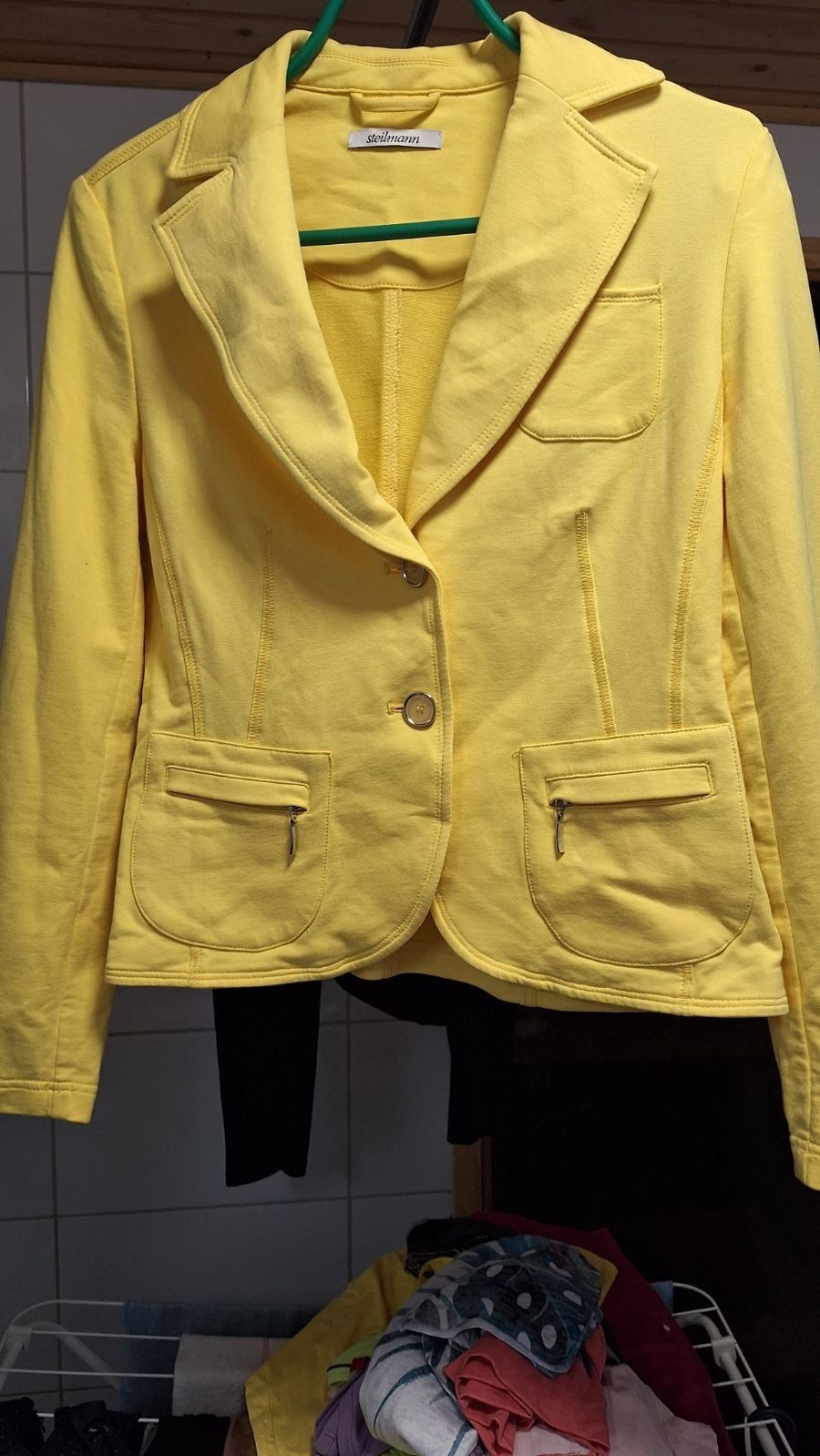 Steilmann keltainen jakku
