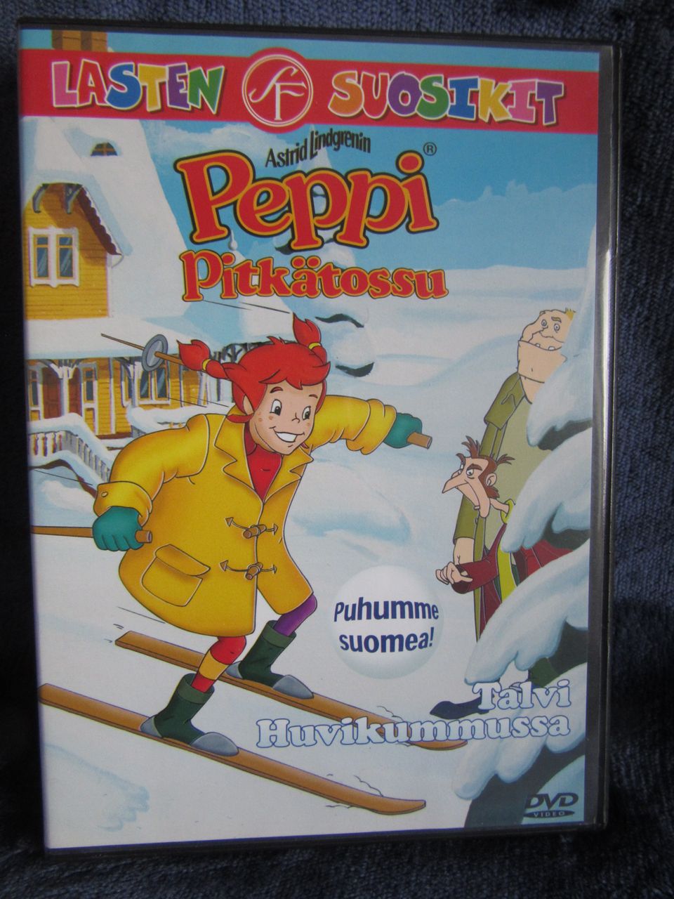Peppi Pitkätossu Talvi Huvikummussa dvd