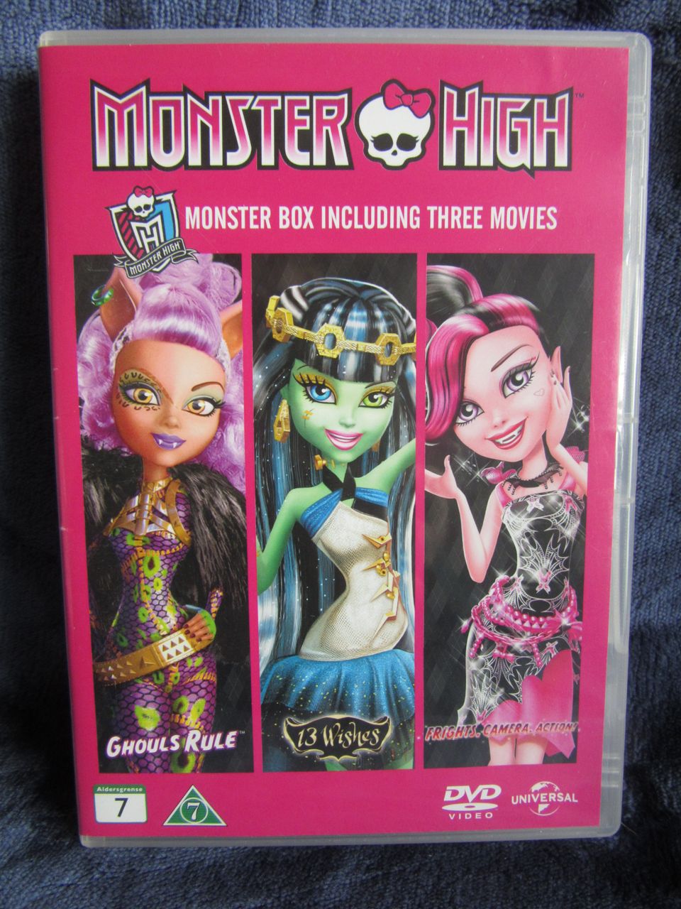 Monster High tripla dvd