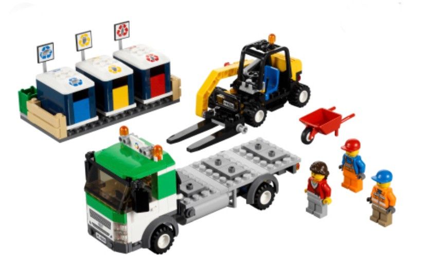 Lego City Recycling Truck 4206 2012