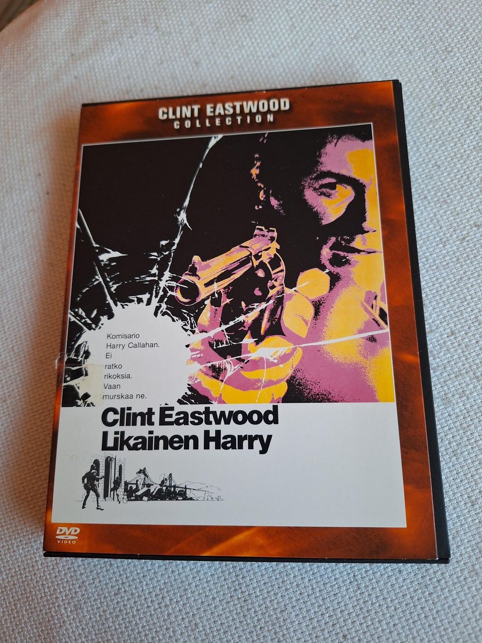 DVD Clint Eastwood Likainen Harry