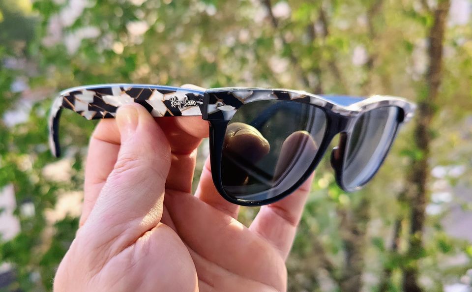 Ray-Ban B&L Wayfarer Mosaic Vintage Sunglasses Aurinkolasit