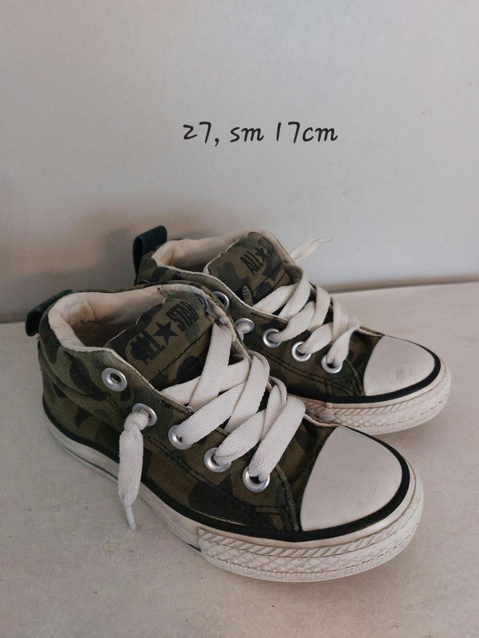 Camo converse 27, sm 17cm