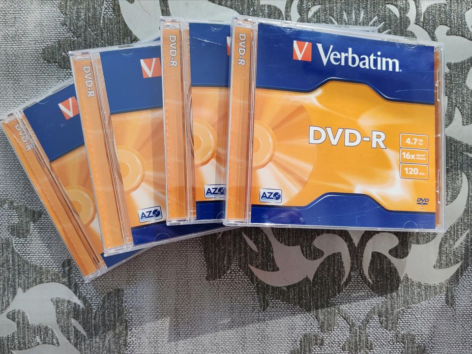 Verbatim DVD-R 4.7GB x 4kpl