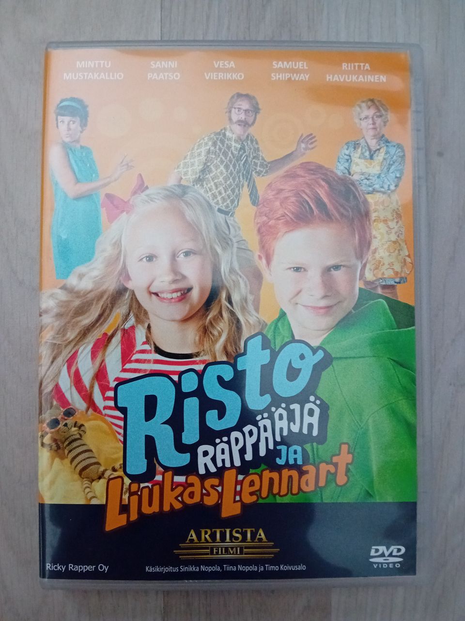 Risto Räppääjä ja liukas Lennart DVD