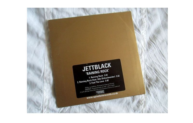 Jettblack Single CD Raining Rock, Dirkschneider