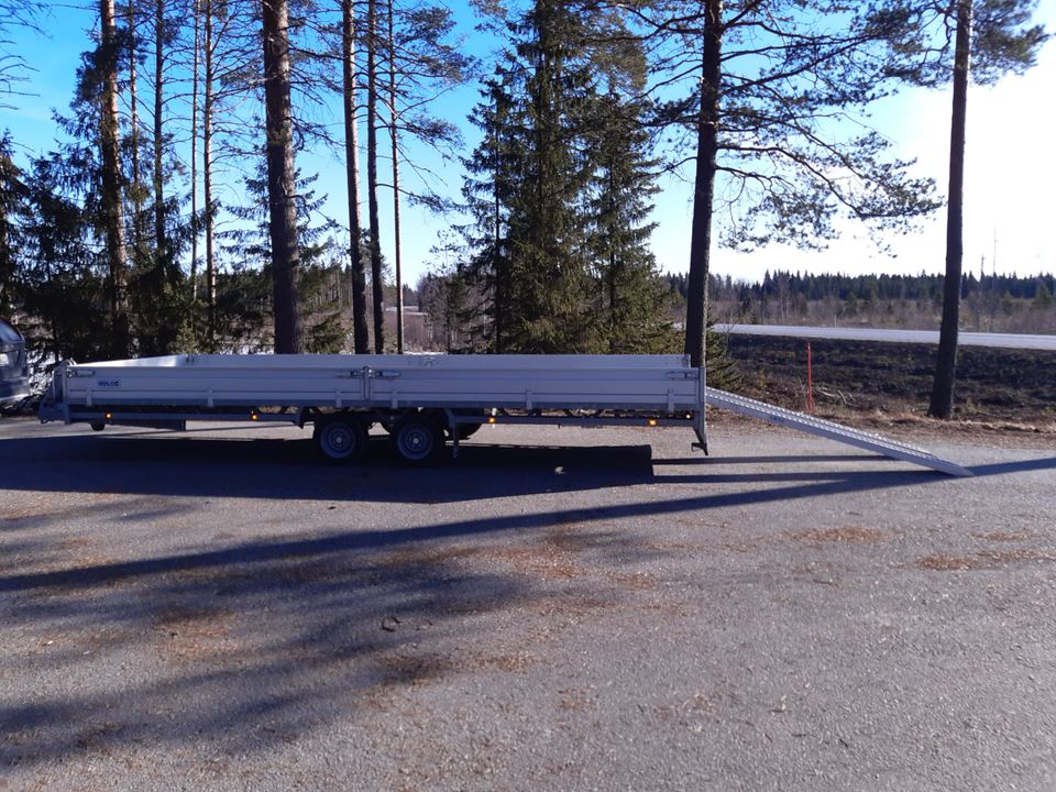 Vuokrataan iso perävaunu / traileri   max kokonaismassa 3500 kg