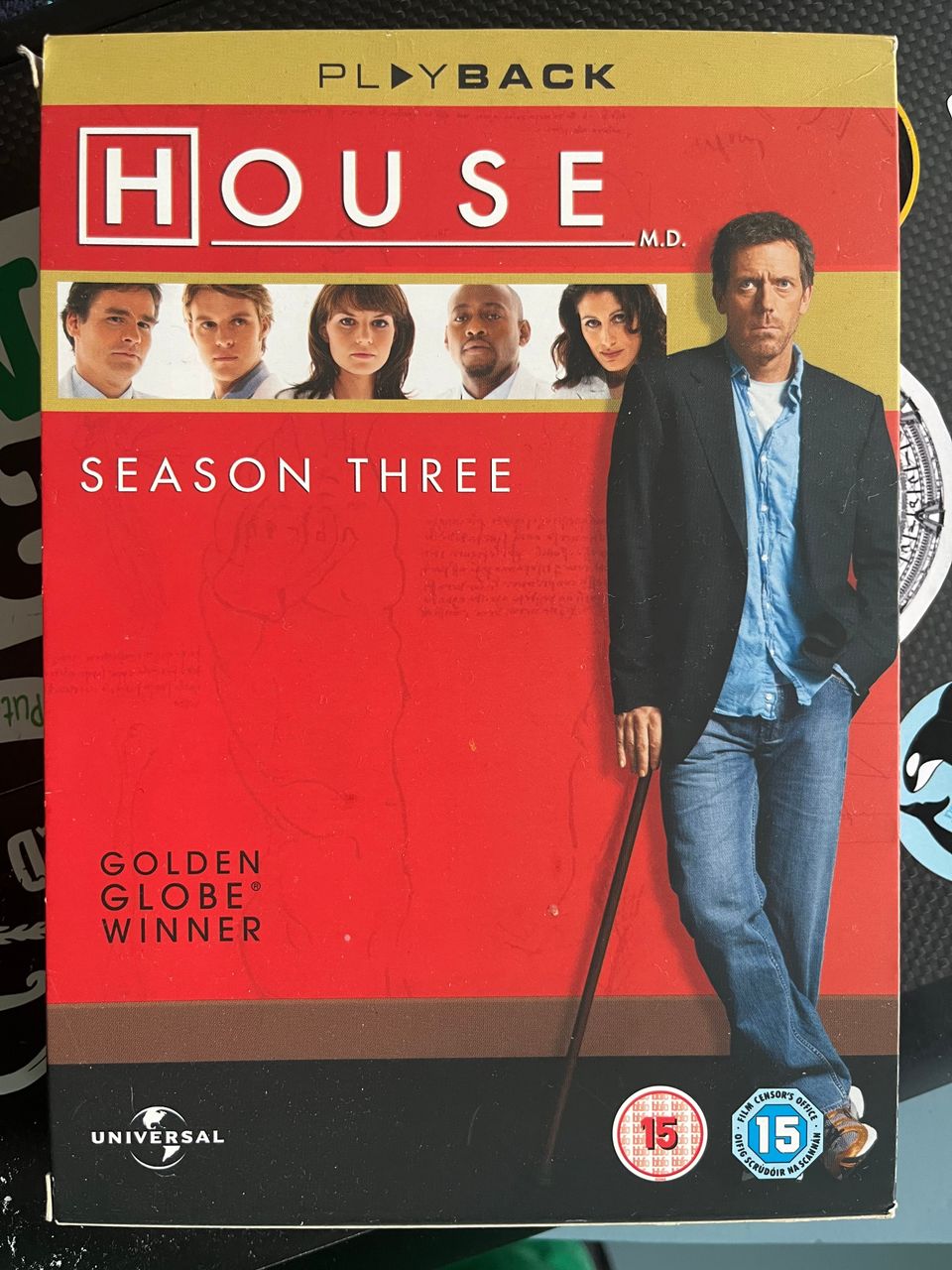 House md 3. tuotantokausi dvd