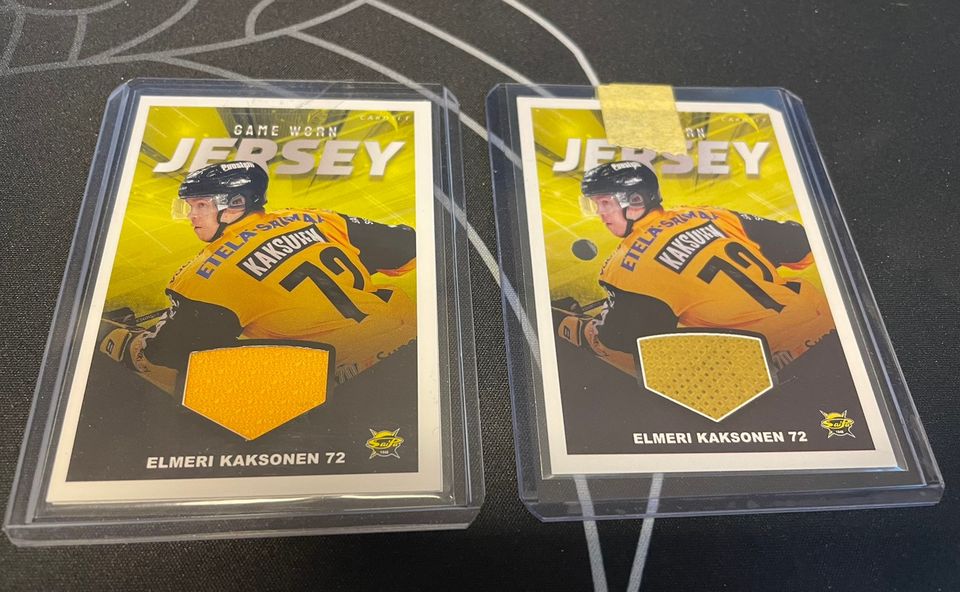 Cardset 2019-20 Game worn Elmeri Kaksonen