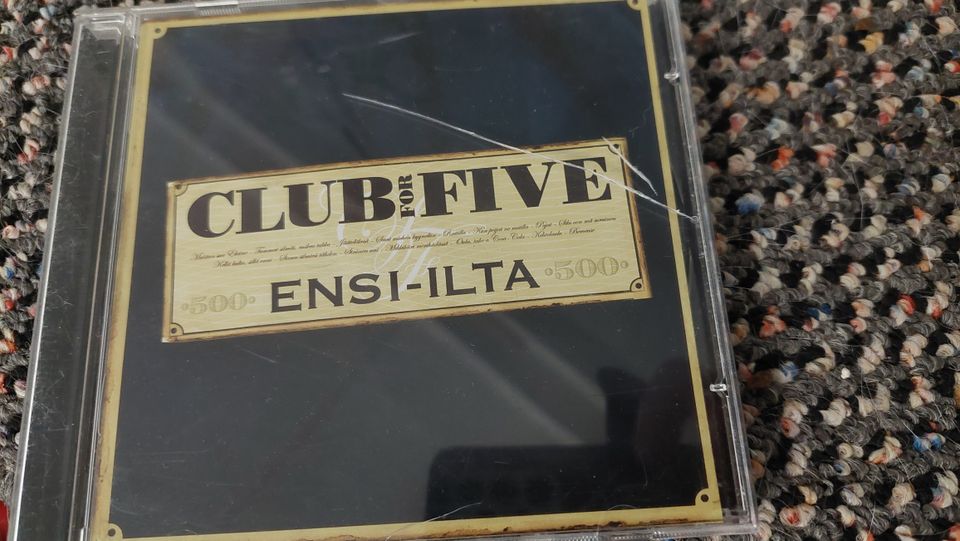 Glub for five, Ensi-ilta CD levy 2004